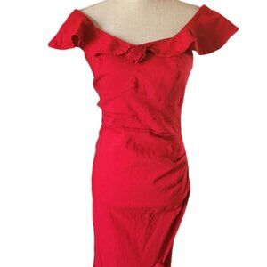 The Book Of Life Exclusive Collection By Hot Topic Pinup Red Dress, XL